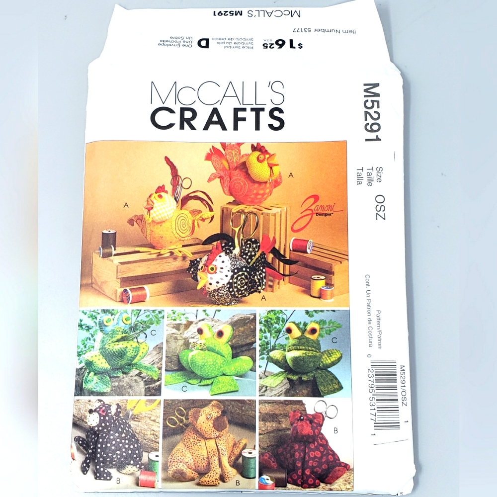 McCall's Crafts Sewing Patterns